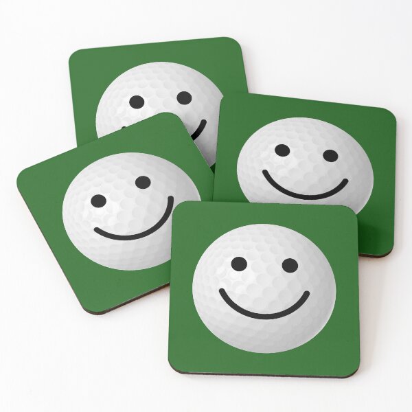 Item preview, Golf Ball Smiley Face designed and sold by playloud.