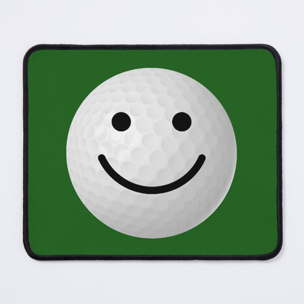 Item preview, Golf Ball Smiley Face designed and sold by playloud.