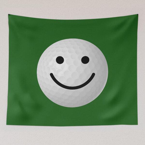 Item preview, Golf Ball Smiley Face designed and sold by playloud.