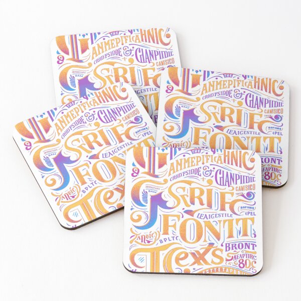 Item preview, colorful serif font designed and sold by Filpasel.
