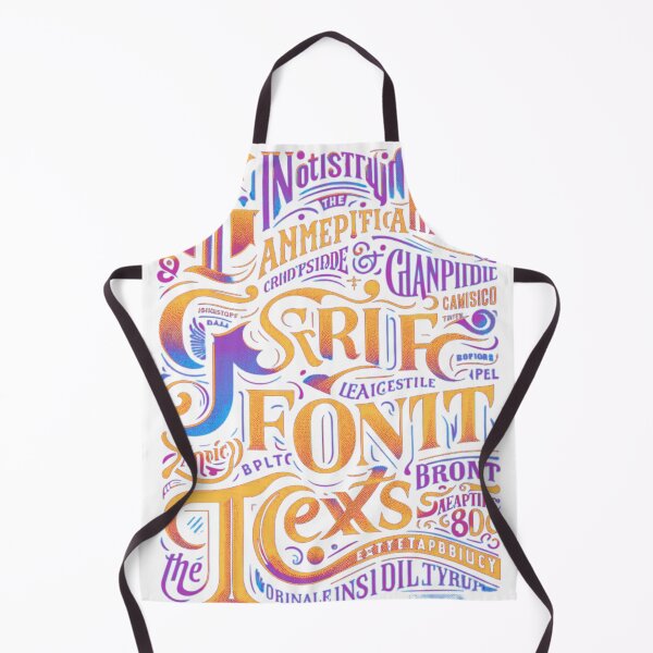 Item preview, colorful serif font designed and sold by Filpasel.