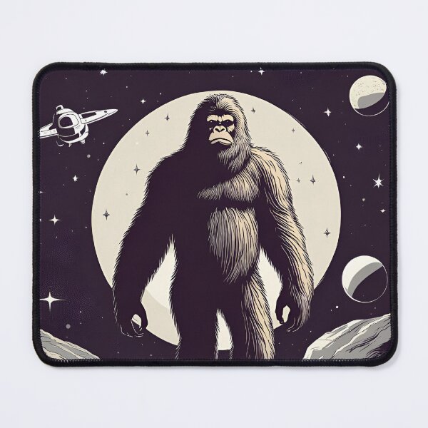 Item preview, Space Explorer Sasquatch designed and sold by Planetporridge.