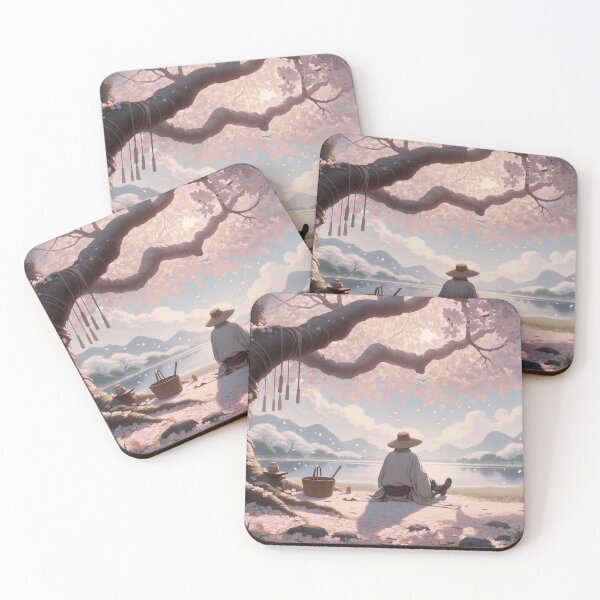 Item preview, Tranquil Dawn by Cherry Blossoms designed and sold by PictorialWhimsy.