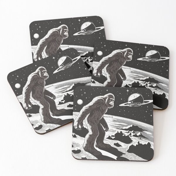 Item preview, Space Explorer Bigfoot designed and sold by Planetporridge.