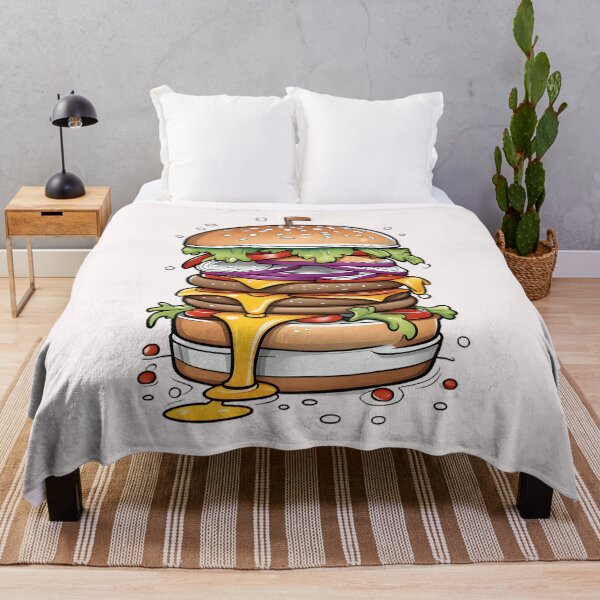 Item preview, a-juicy-dripping-hamburger-with-all-the-fixings designed and sold by NaaEfdPublisher.