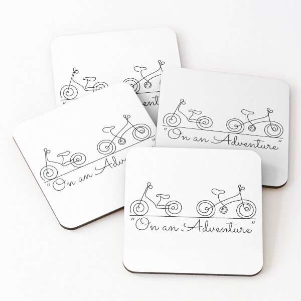 Item preview, couple on an adventure cycles designed and sold by Taloory.