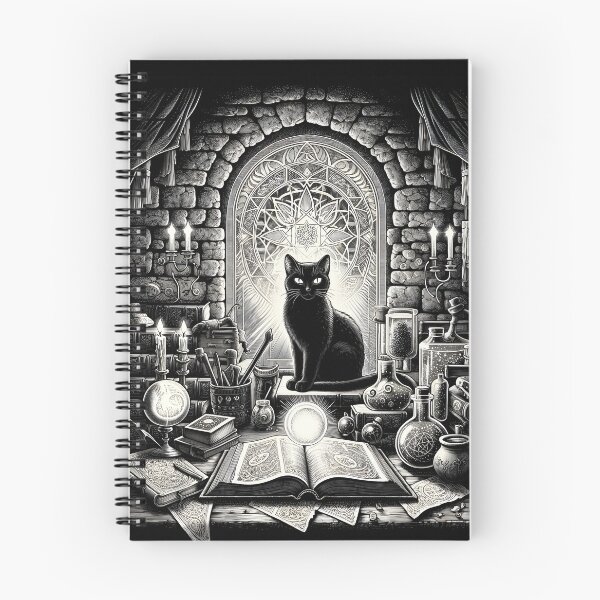 Item preview, Mystic Feline's Enchanted Study designed and sold by InkQuest.