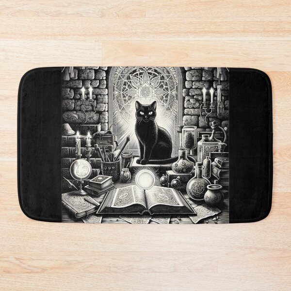 Item preview, Mystic Feline's Enchanted Study designed and sold by InkQuest.