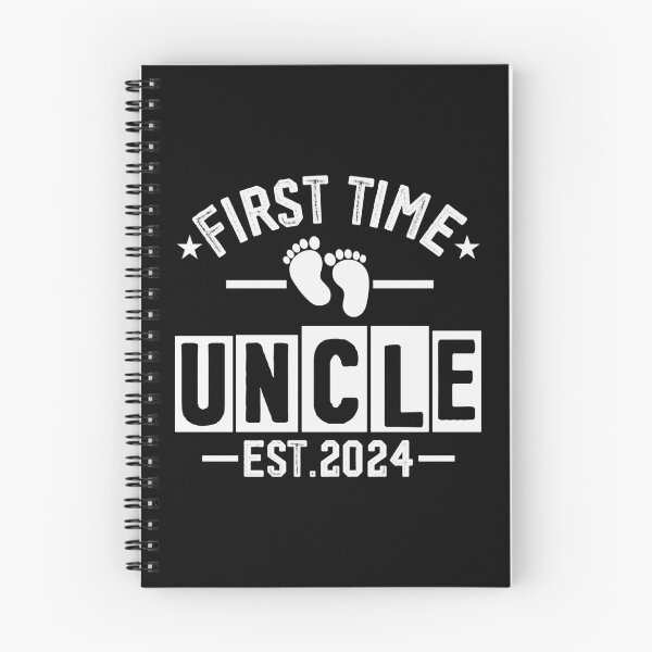Item preview, First Time Uncle Est. 2024 designed and sold by Tmino-design.