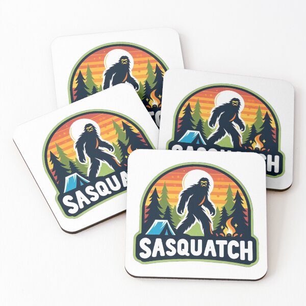 Item preview, Sasquatch like camping, too! designed and sold by VistaMar.