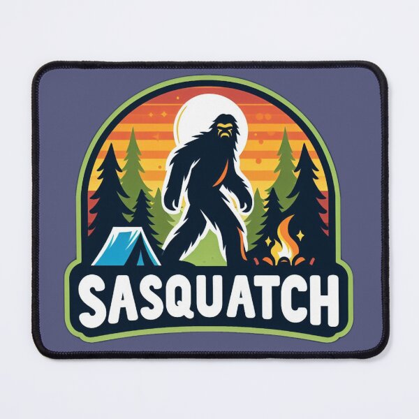 Item preview, Sasquatch like camping, too! designed and sold by VistaMar.