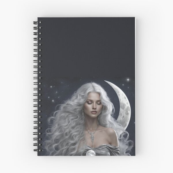 Item preview, Selene the Moon Goddess Greek Mythology Drawing Quote designed and sold by TheLocoShop.