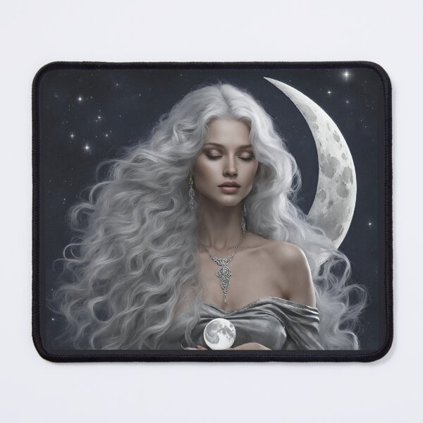 Item preview, Selene the Moon Goddess Greek Mythology Drawing Quote designed and sold by TheLocoShop.