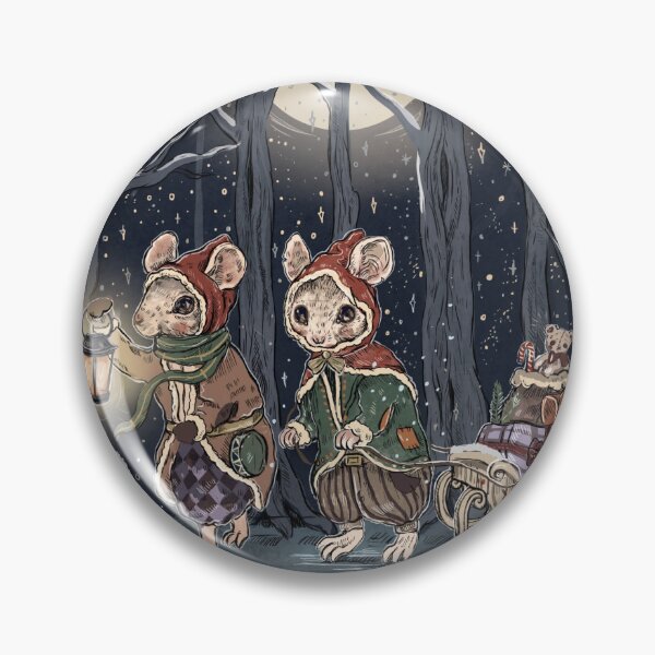 Item preview, Christmas Mice Card designed and sold by CharlotteGanz.