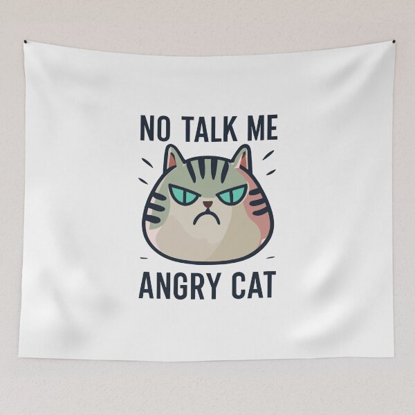 Item preview, No Talk Me Im Angry designed and sold by storefoxmix.