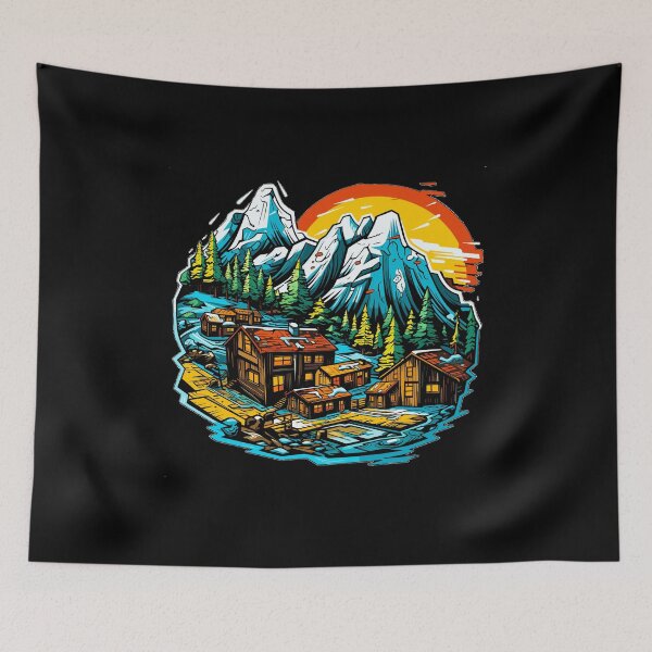 Item preview, Landscape - Illustration designed and sold by MrERNST.