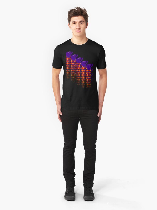 Alternate view of Skull Madness Slim Fit T-Shirt