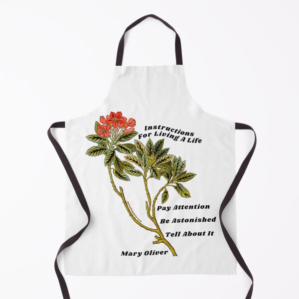 Item preview, Mary Oliver: Instructions For Living A Life designed and sold by fabfeminist.