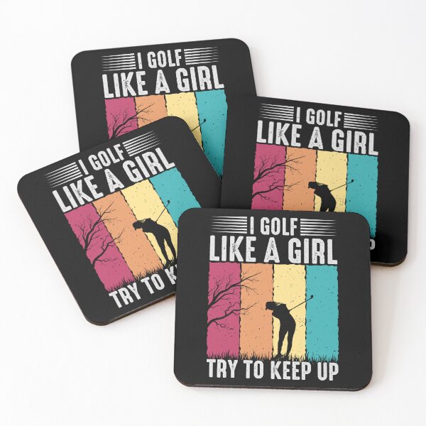 Item preview, I golf like a girl try to keep up Great gifts for golf fans designed and sold by ABCreativeShop.