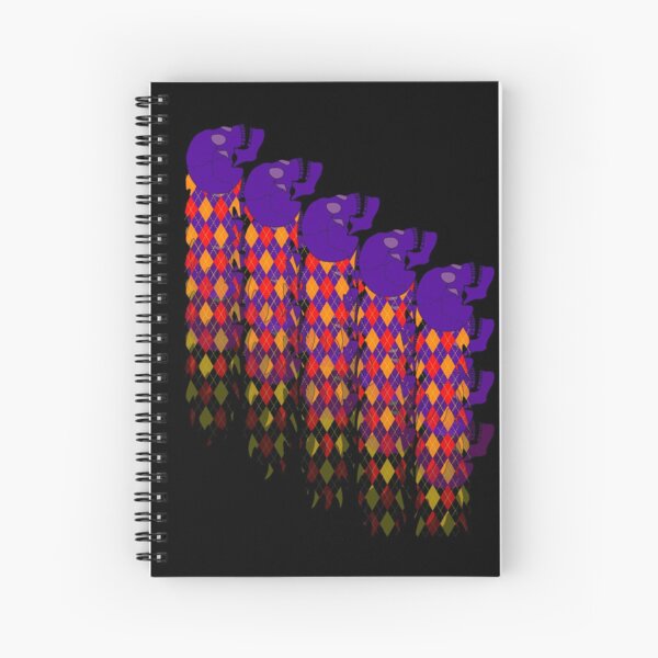 Skull Madness Spiral Notebook