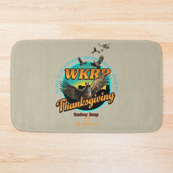 Item preview, WKRP Thanksgiving Turkey Drop designed and sold by WallGarden.