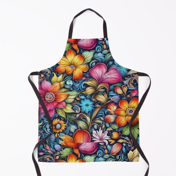 Item preview, Colorful Flower Pattern designed and sold by DigiDreamyArt.