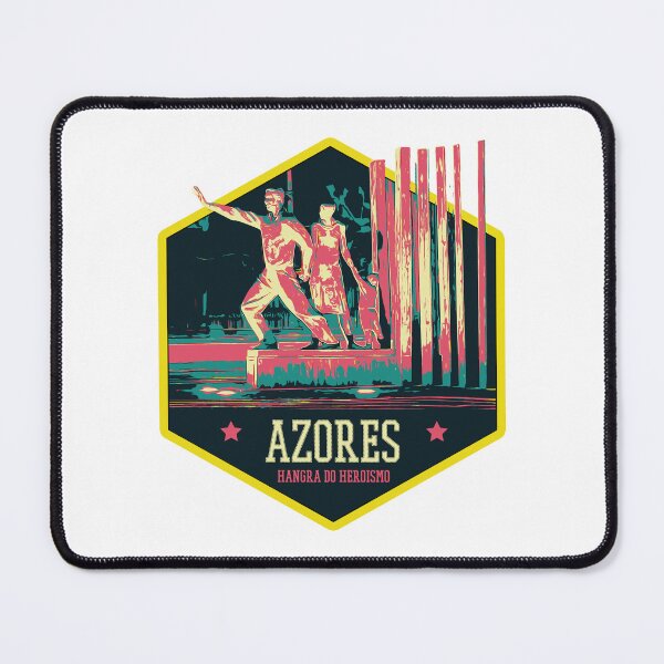 Item preview, Angra do Heroísmo Emigrants Monument Illustration, Azores Portugal designed and sold by Lemomo-artworks.