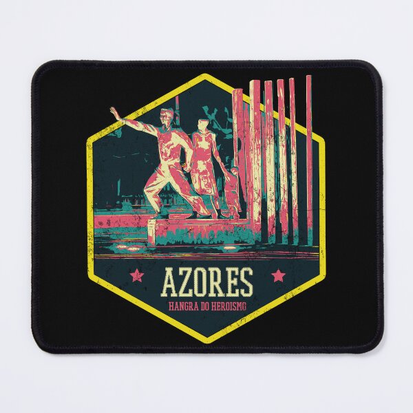 Item preview, Angra do Heroísmo Emigrants Monument Illustration, Azores Portugal designed and sold by Lemomo-artworks.