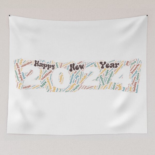 Item preview, Happy New Year 2024 for Lighter Backgrounds designed and sold by WordsYouLove.