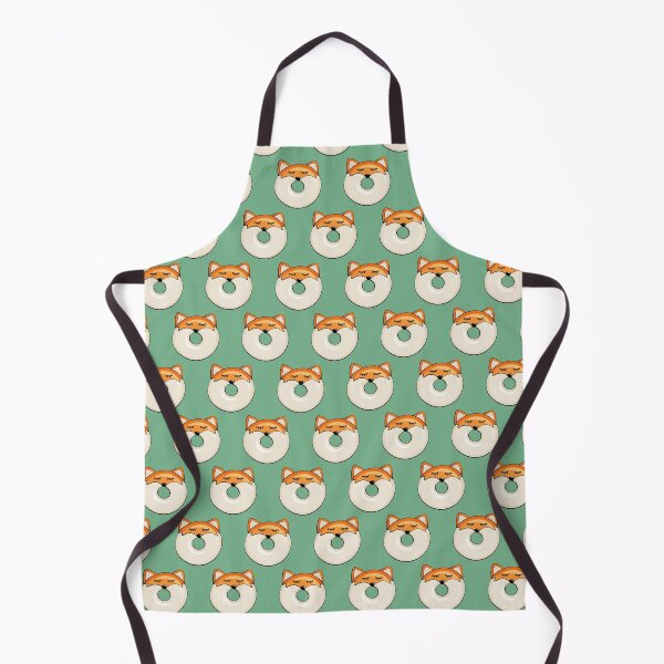 Item preview, Fox Donuts - Fun Food - green designed and sold by littlearrow.