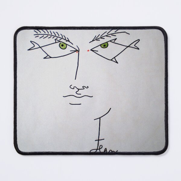 Item preview, jean cocteau famous artwork designed and sold by Amy-Hamilton.