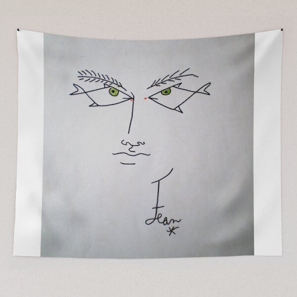 Item preview, jean cocteau famous artwork designed and sold by Amy-Hamilton.