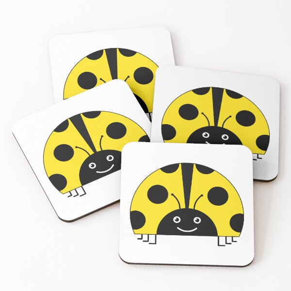 Item preview, Yellow Lady Beetle designed and sold by NoodleBerry Designs.