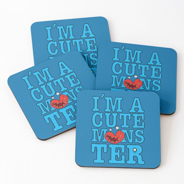Item preview, IM A CUTE MONSTER!!! BLUE Edition designed and sold by mrdelman.
