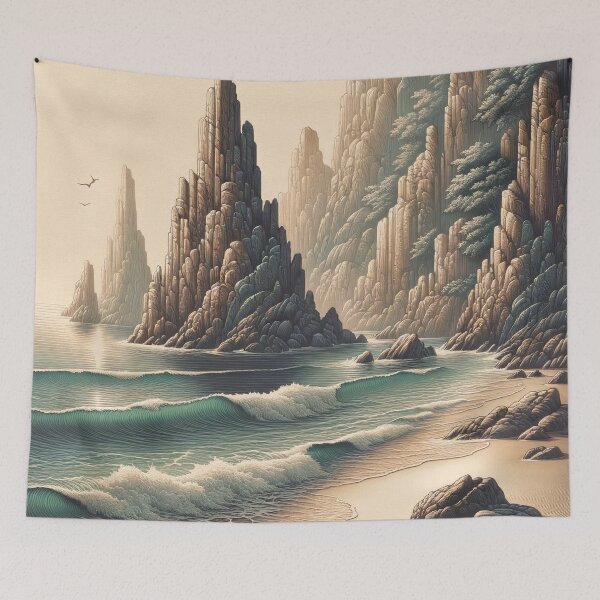 Item preview, Whispers of the Secluded Shoreline designed and sold by PictorialWhimsy.