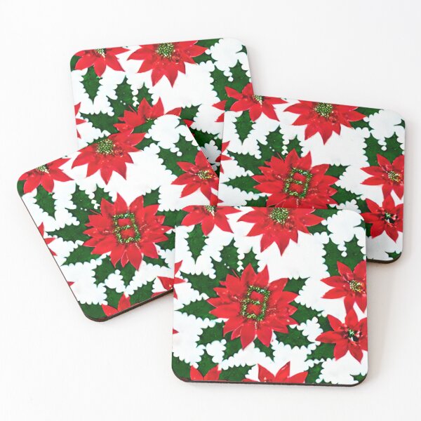 Item preview, FESTIVE CHRISTMAS FLOWERS COLORFUL designed and sold by Sanny88.