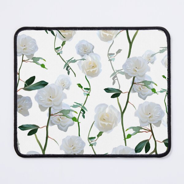 Aperçu de l'œuvre Roses blanches créée et vendue par FlorialStudio.