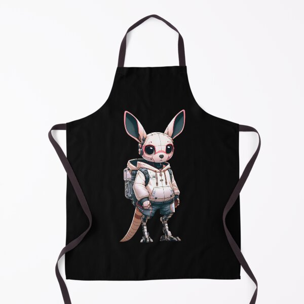 Item preview, Cute Cyberpunk Robot Kangaroo! designed and sold by kukamatsu.