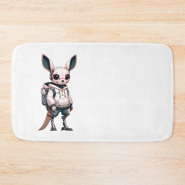 Item preview, Cute Cyberpunk Robot Kangaroo! designed and sold by kukamatsu.