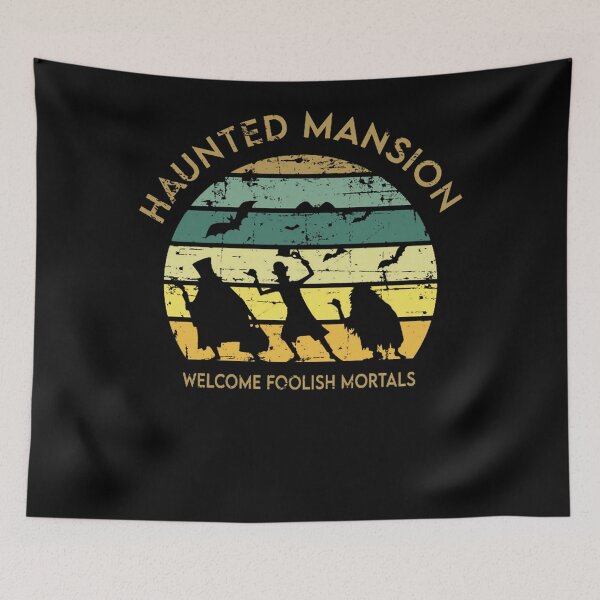 Item preview, welcome foolish mortals - haunted movie mansion designed and sold by dropinskimalan.