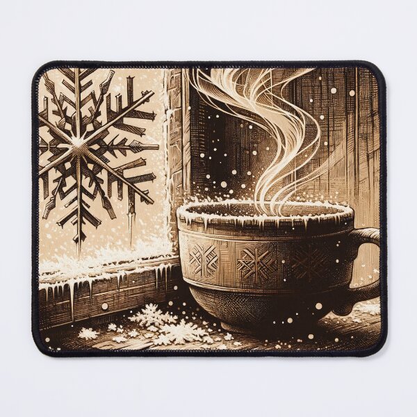 Item preview, Enchanted Winter Warmth in a Cup designed and sold by PictorialWhimsy.
