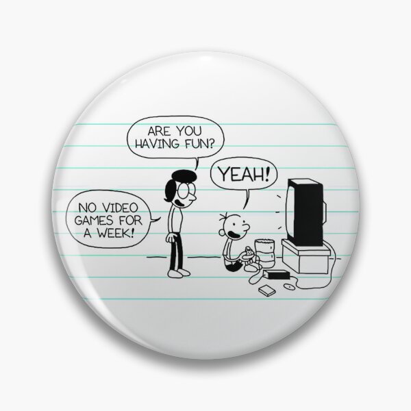 Item preview, DIARY OF A WIMPY KID: NO VIDEO GAME FOR A WEEK designed and sold by cheapfan.
