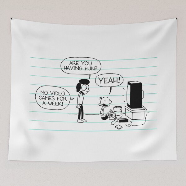 Item preview, DIARY OF A WIMPY KID: NO VIDEO GAME FOR A WEEK designed and sold by cheapfan.