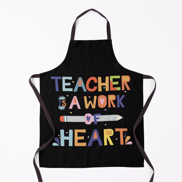 Artikelvorschau, Lehrer ist ein Herzenswerk. Lustiges T-Shirt für die Lehrschule entworfen und verkauft von darunwan.