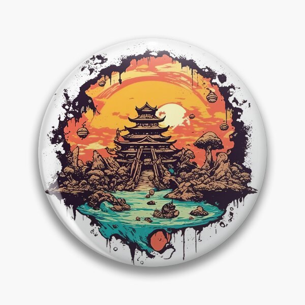 Item preview, Floating Temple - Planescape Series designed and sold by AvgArtDevourer.