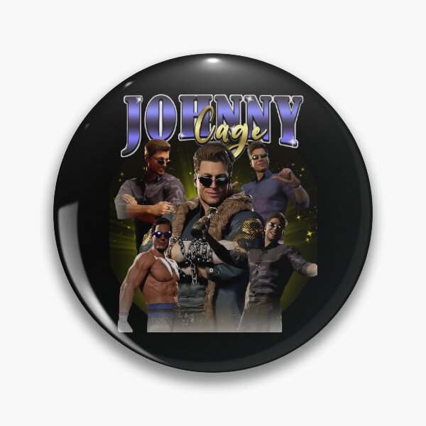 Item preview, Johnny Cage Mortal Kombat 1 Vintage designed and sold by lamaxjannine.