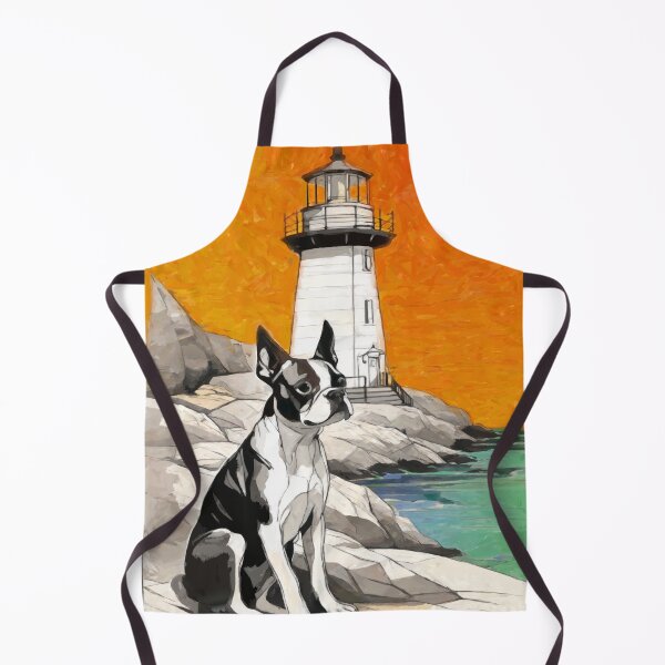 Item preview, The Boston and the Lighthouse designed and sold by It's Just Me.