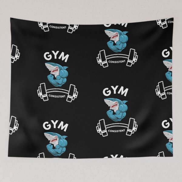 Item preview, Shark Gym consistency lovers  designed and sold by Cosmicworld07.