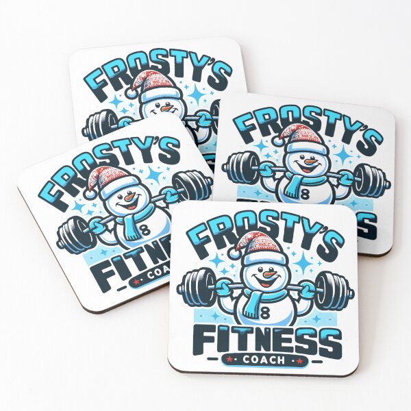 Item preview, Snowman's Winter Workout - Festive Fitness Fun designed and sold by Bratak.