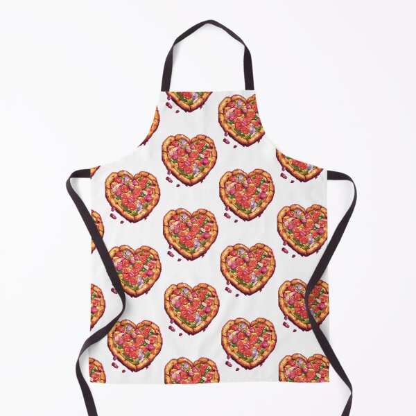 Item preview, Heart Shaped Pizza Capricciosa - Pixel art designed and sold by octoboobs.